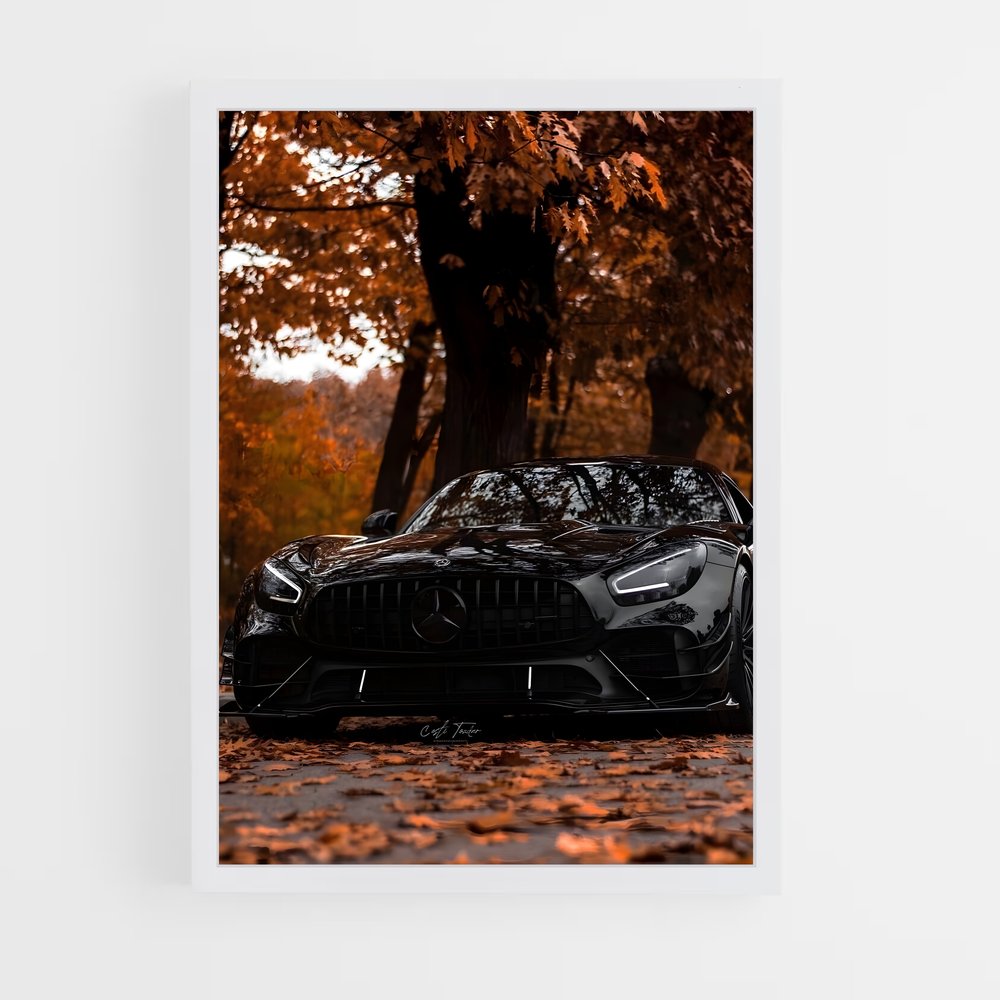 Poster magnifique Amg gt s – affiche Mercedes (vue 3)